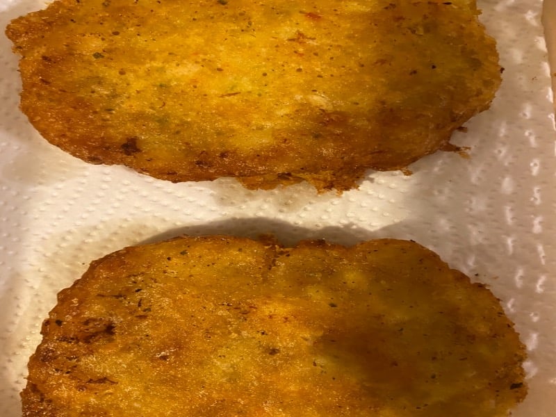 Lobster shrimp fritters