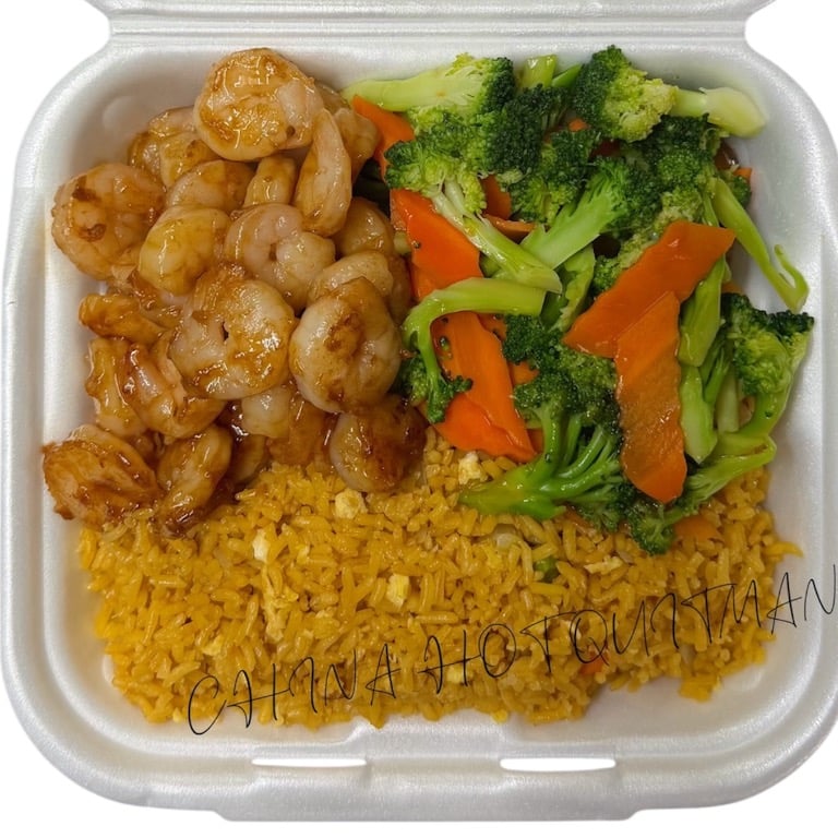 Hibachi Shrimp 铁板虾