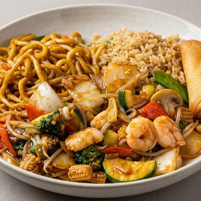 L19. Shrimp Chop Suey 虾杂碎