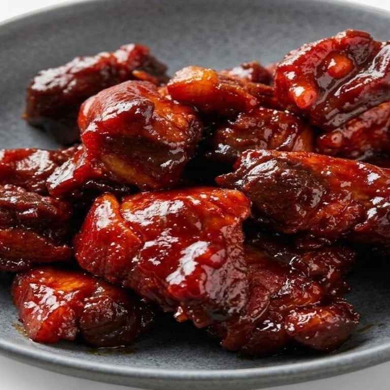 Fried Bar-B-Q Spare Ribs Tips 排骨尾