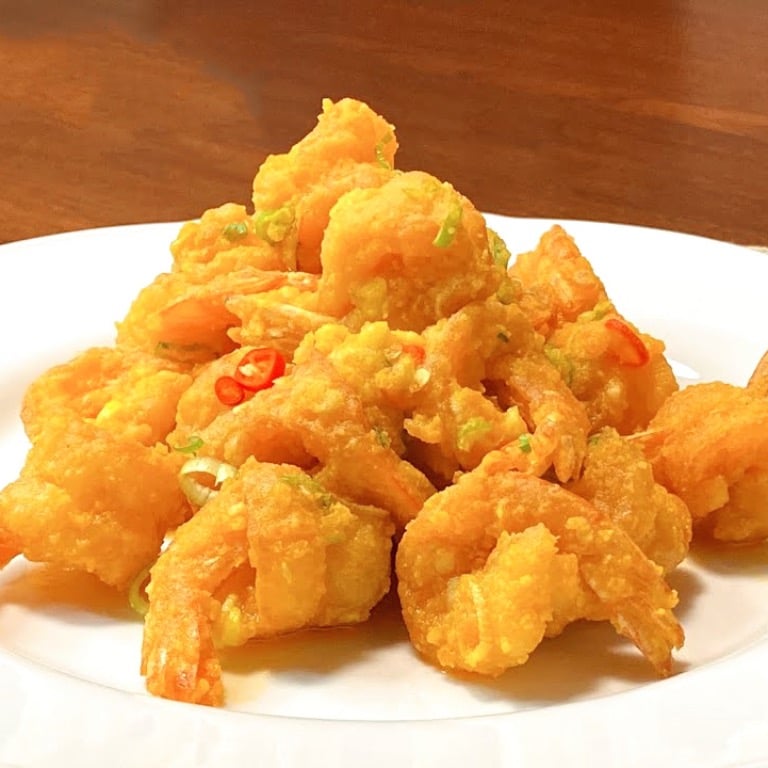 T2.咸蛋黄焗大虾 Salted Egg Yolk Shrimp