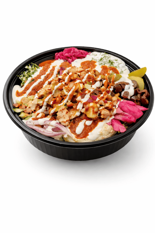 CHICKEN SHAWARMA BOWL