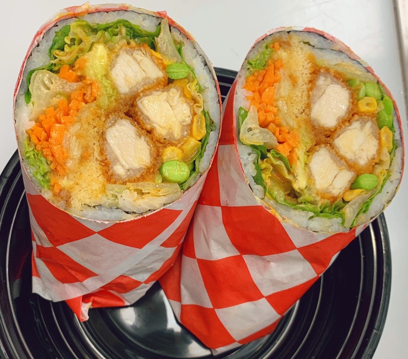 2. Teriyaki Chicken Burrito
