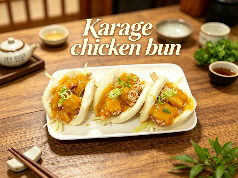 Karaage Chicken Bun