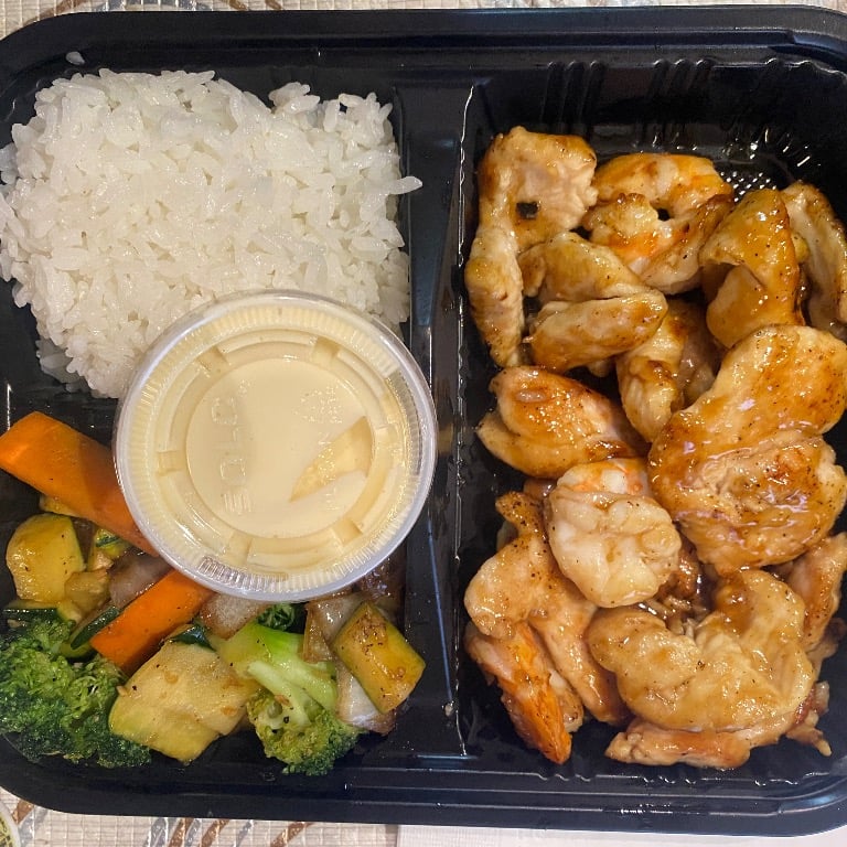 Hibachi Chicken & Shrimp