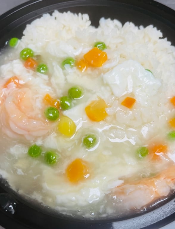 L9. 虾龙糊 Shrimp w. Lobster Sauce