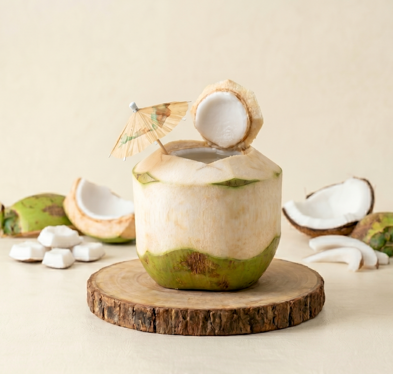 Fresh Young Coconut