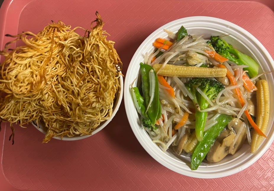 57. Vegetable Chow Mein Cantonese Style