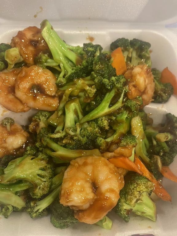 401. 芥兰虾<br>Shrimp with Broccoli