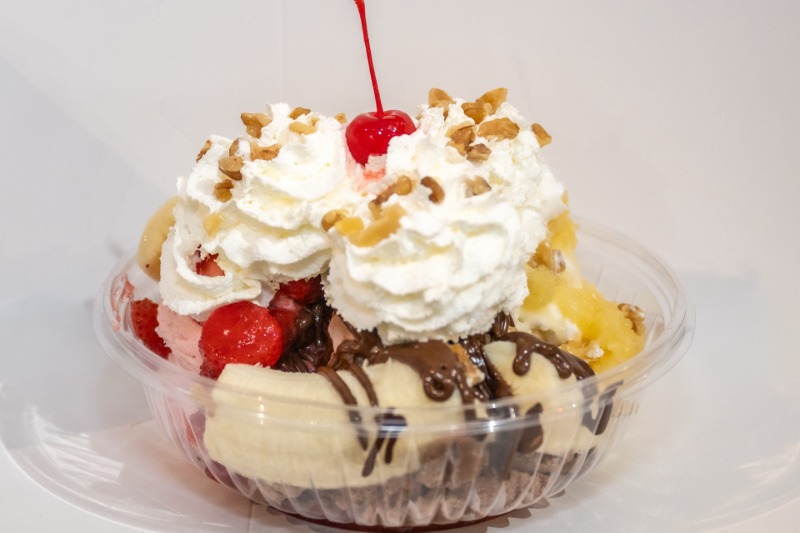 Hand Scooped Banana Split