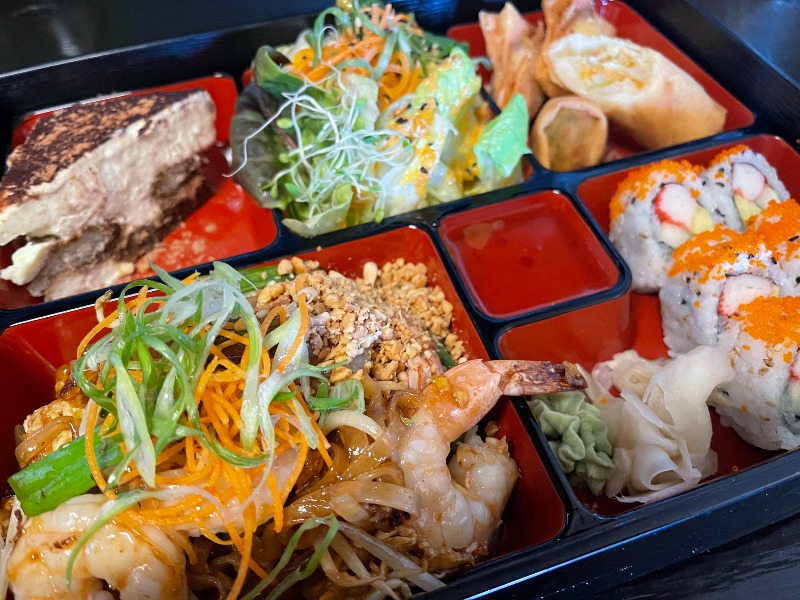 Thai Thai Bistro & Sushi Bento Box Dinner