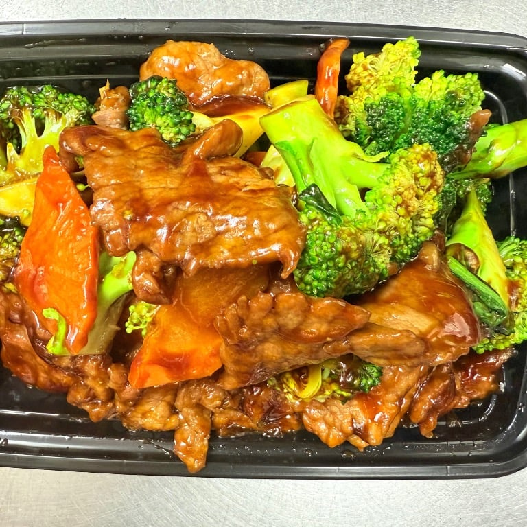 85. 芥兰牛 Beef w. Broccoli