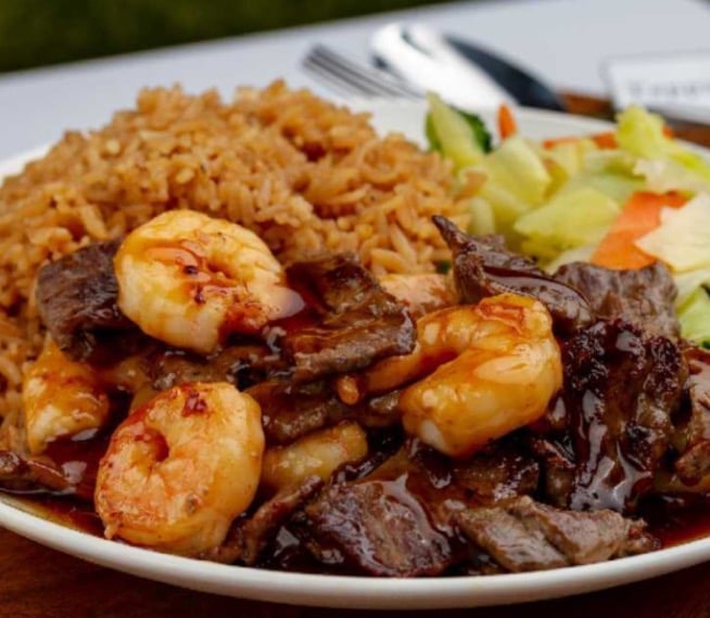Beef & Shrimp Teriyaki