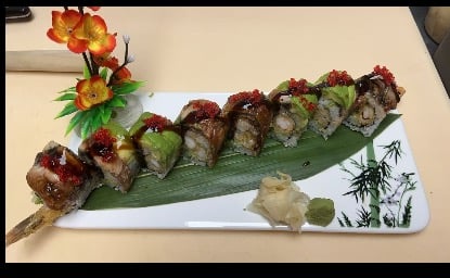 Black Dragon Roll<br>虾2只