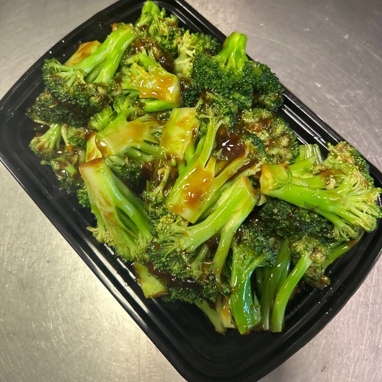 清炒芥兰<br>68. Sautéed Broccoli
