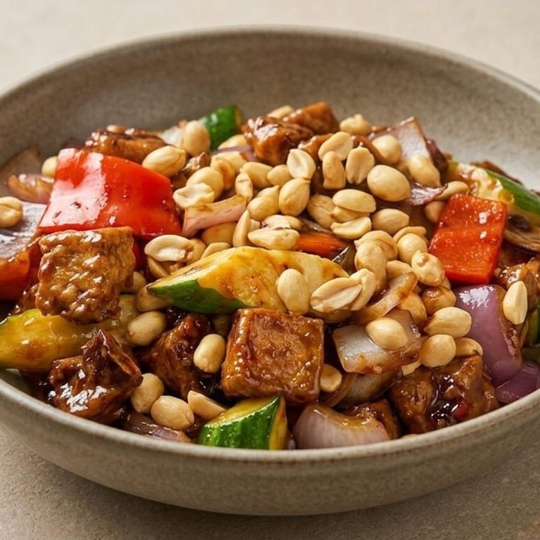 V1. 公豆腐 Kung Pao Tofu