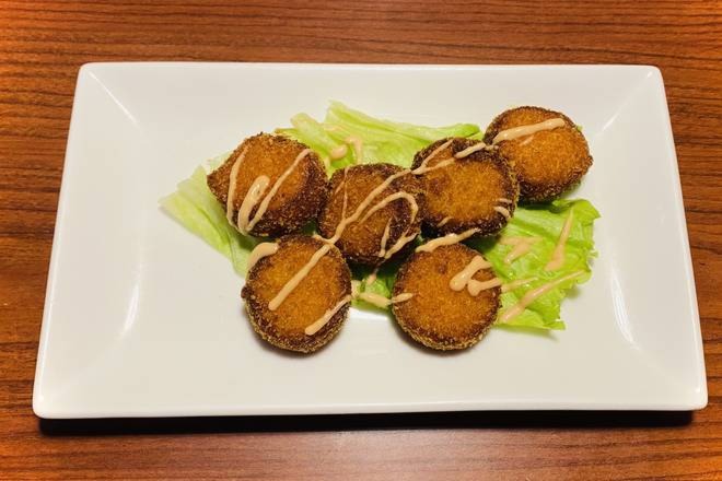 Deep Fried Osaka Cake ( imitation scallop) (6 pcs)