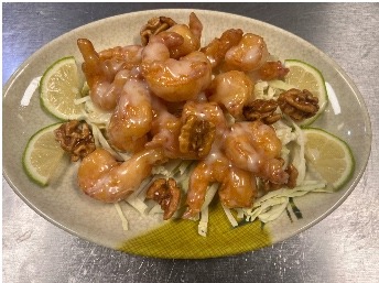 S12. 合桃蝦 Walnut Prawns