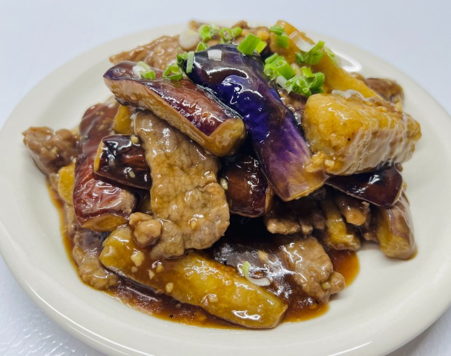 Eggplant with Savory Oyster Sauce