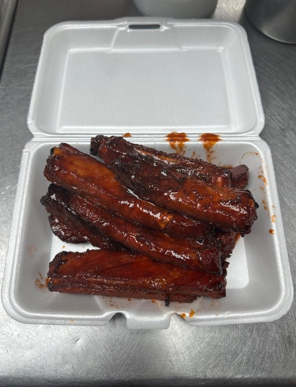 9. Bar-B-Q Spare Ribs