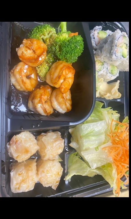 Shrimp Teriyaki Bento Box