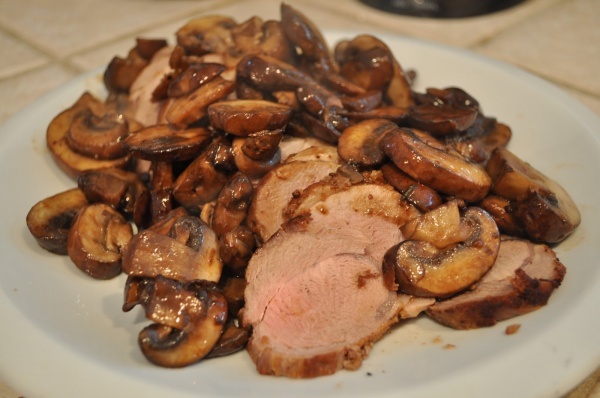 64. Roast Pork with Mushroom