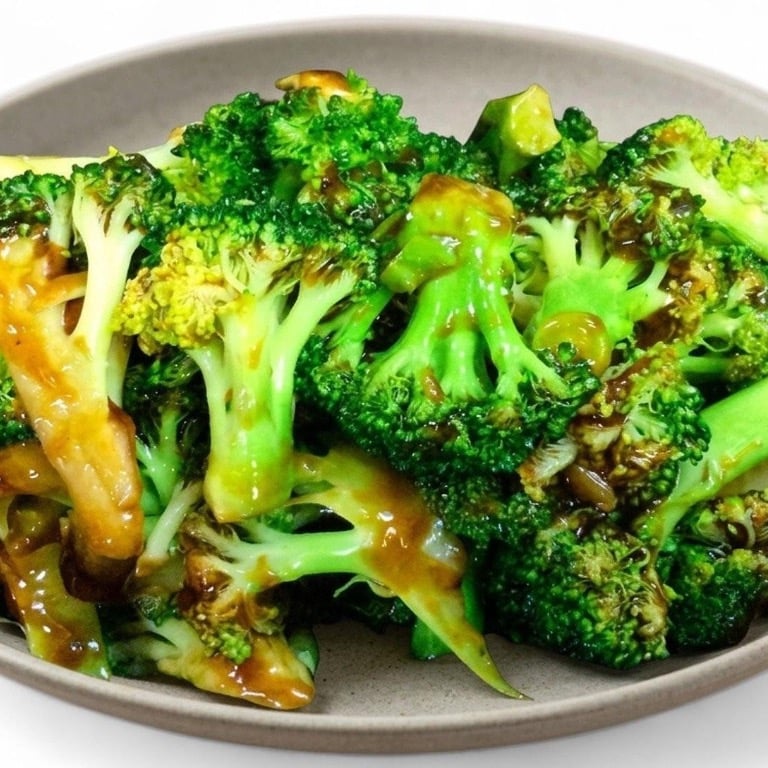 Sauteed Broccoli w. Garlic Sauce 鱼香芥兰