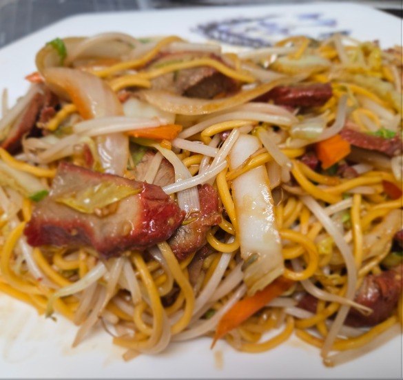 Roast Pork Lo Mein