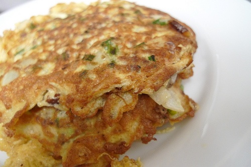 40. Chicken Egg Foo Young