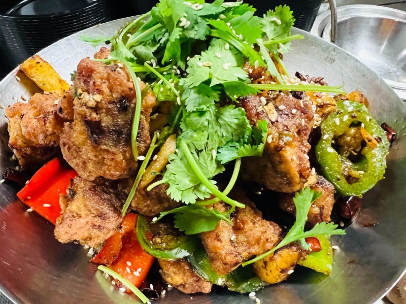 干锅排骨 Griddle Pork Ribs