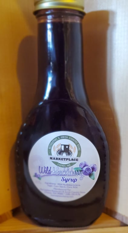 Wild Huckleberry Syrup Image