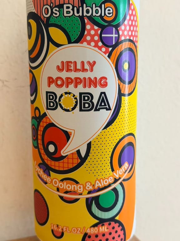 Jelly Popping boba - Lychee flavor