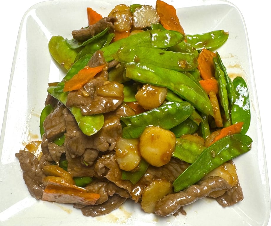 Beef with Snow Peas