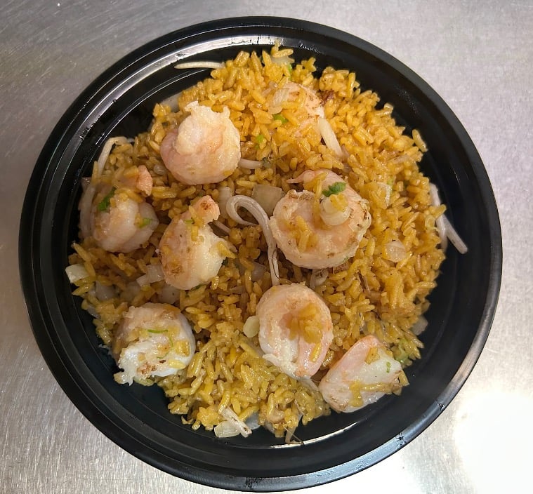 虾炒饭 <br> Shrimp Fried Rice
