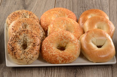 Fresh Fruit & Bagel Box