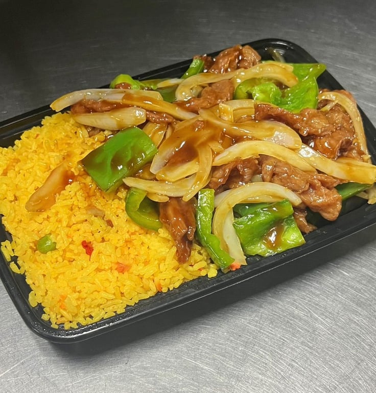 C16. Pepper Steak w. Onion