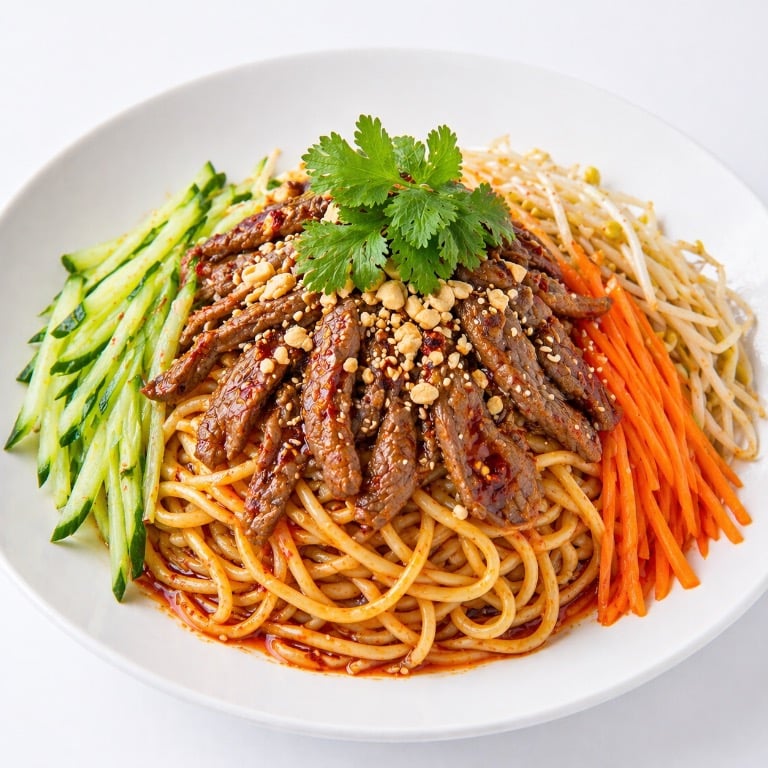 C07. Spicy Beef Cold Noodles
