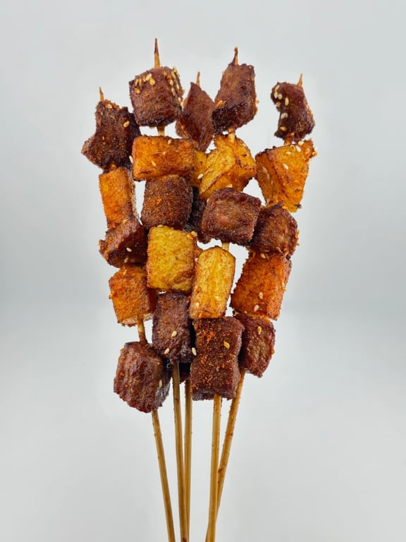 Beef Skewer w. Pineapple