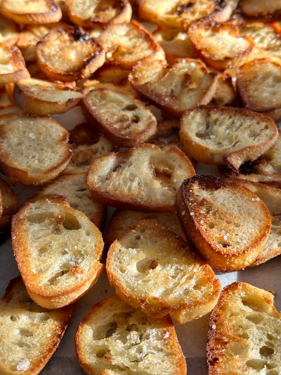 12 Croûtons à la truffe