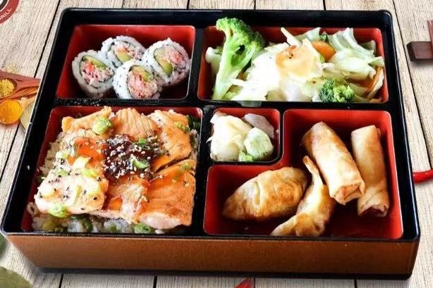 Salmon Bento