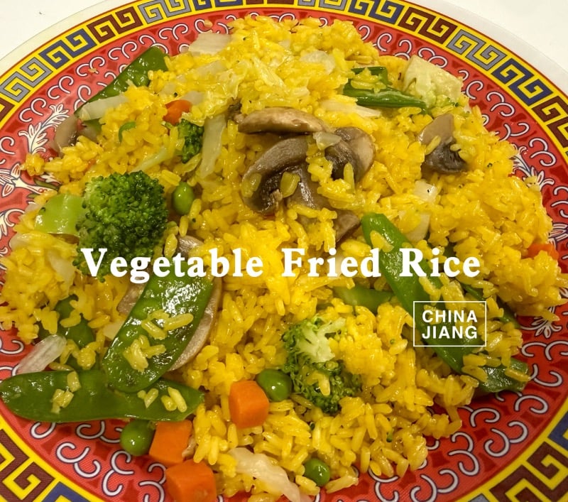 22. Vegetable Fried Rice 菜炒饭