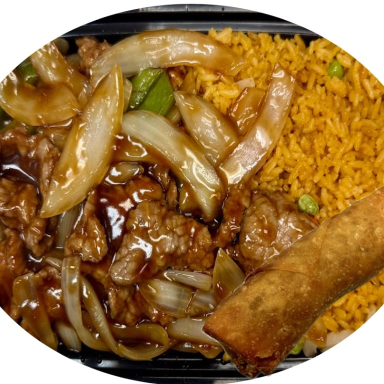 D20. 青椒牛 Pepper Steak & Onion