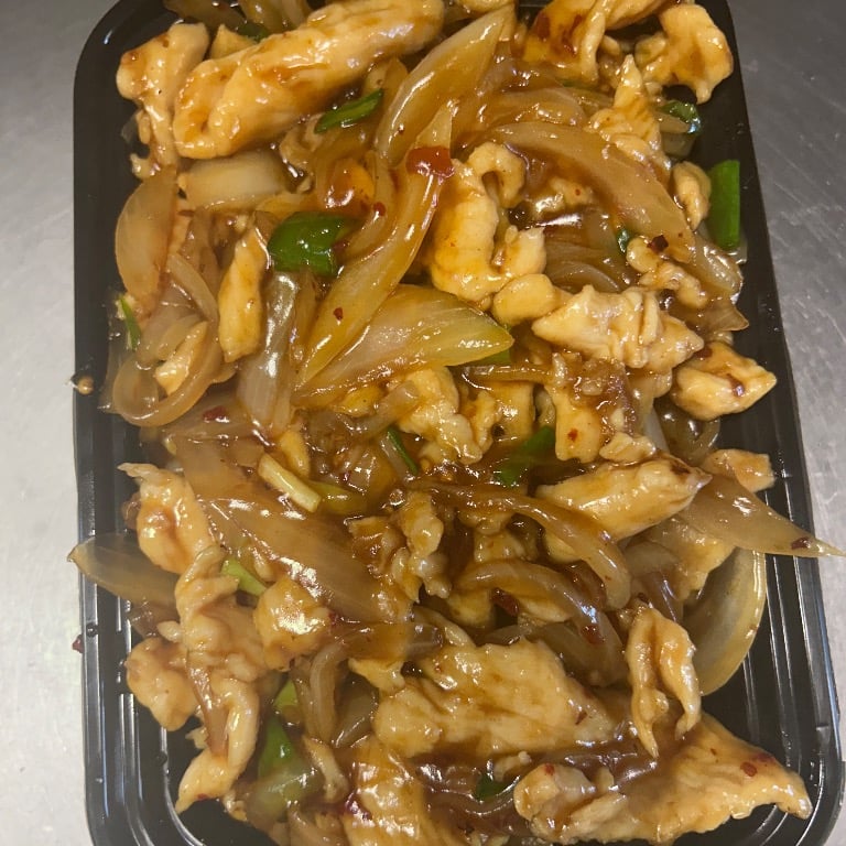 蒙古鸡<br>87. Mongolian Chicken