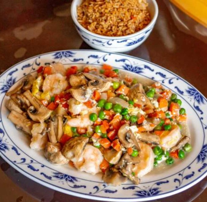 Shrimp in Lobster Sauce