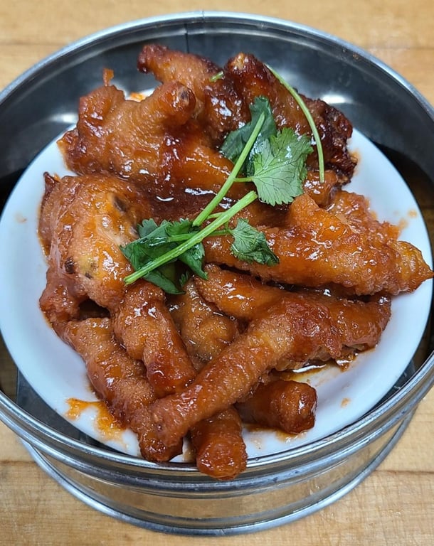 9. Chicken Feet w/ Chili Black Bean Sauce (Item B)