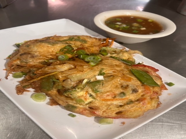 V9. Veggies Egg Foo Young