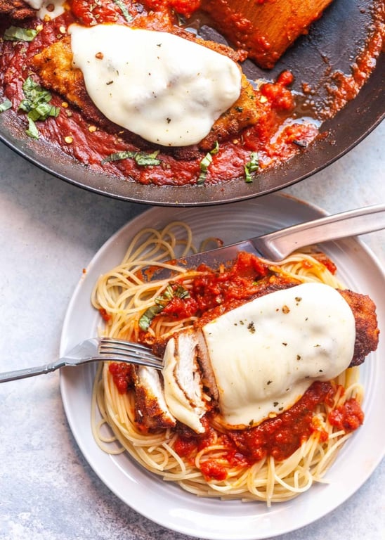 Chicken Cutlet Parmigiana Image