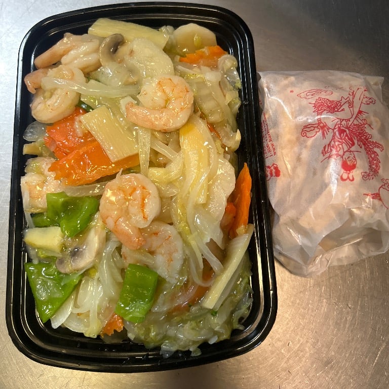 虾杂碎<br>37. Shrimp Chop Suey