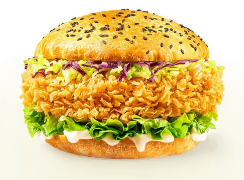 脆皮鸡肉三明治 Crispy Chicken Sandwich