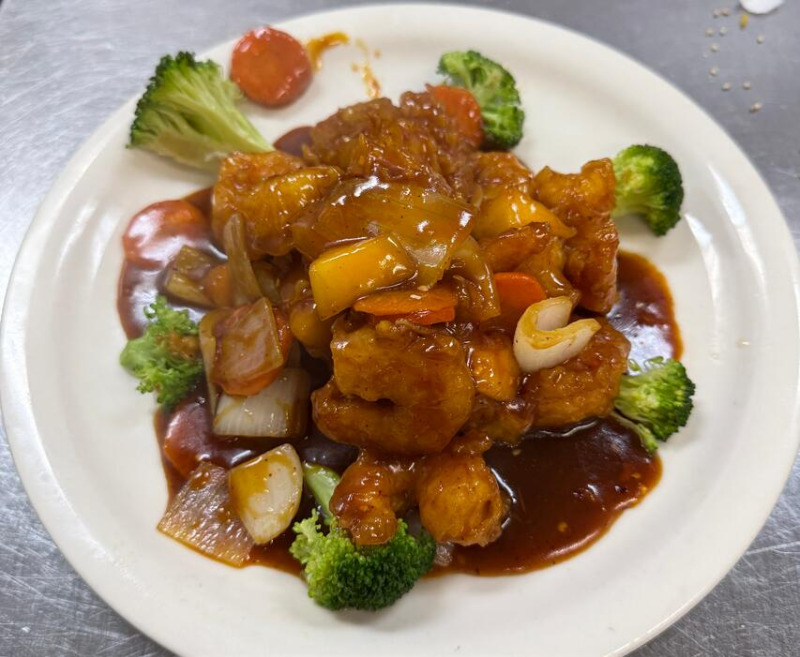 CS14. Spicy Habanero Mango Prawns